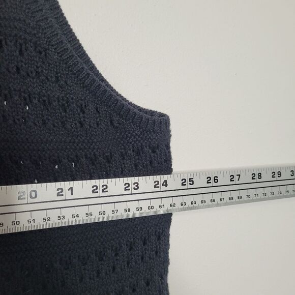 Old Navy Black Fitted Sleeveless Crochet Swim Cover-Up Midi Dress Size Xxl - Picture 6 of 7